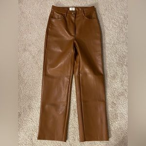 Wilfred Melina cropped pant in Cognac